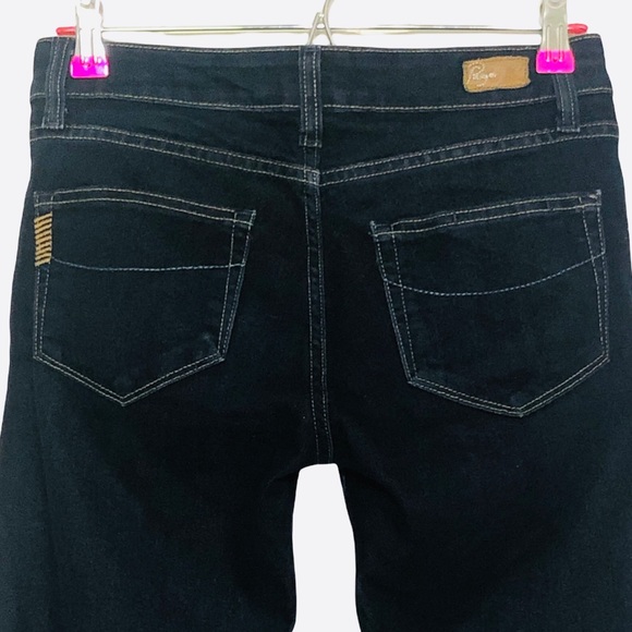 EUC Paige Skyline Skinny Jeans Dark Wash Size 27 - Picture 7 of 11